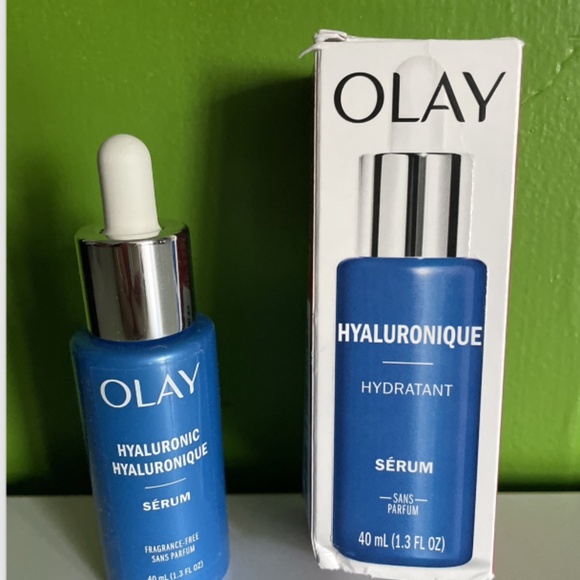 Olay Hyaluronic Hydrating Serum FRAGRANCE FREE 1.3 fl oz NEW - DAMAGE BOX - Picture 1 of 2